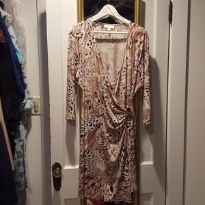 Jennifer Lopez animal print dress